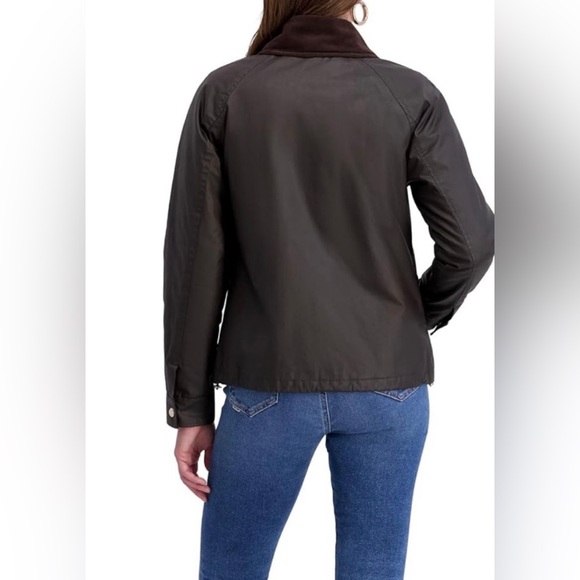 Kensie Corduroy Trim Coated Barn Jacket✨NWT✨ - Picture 3 of 7